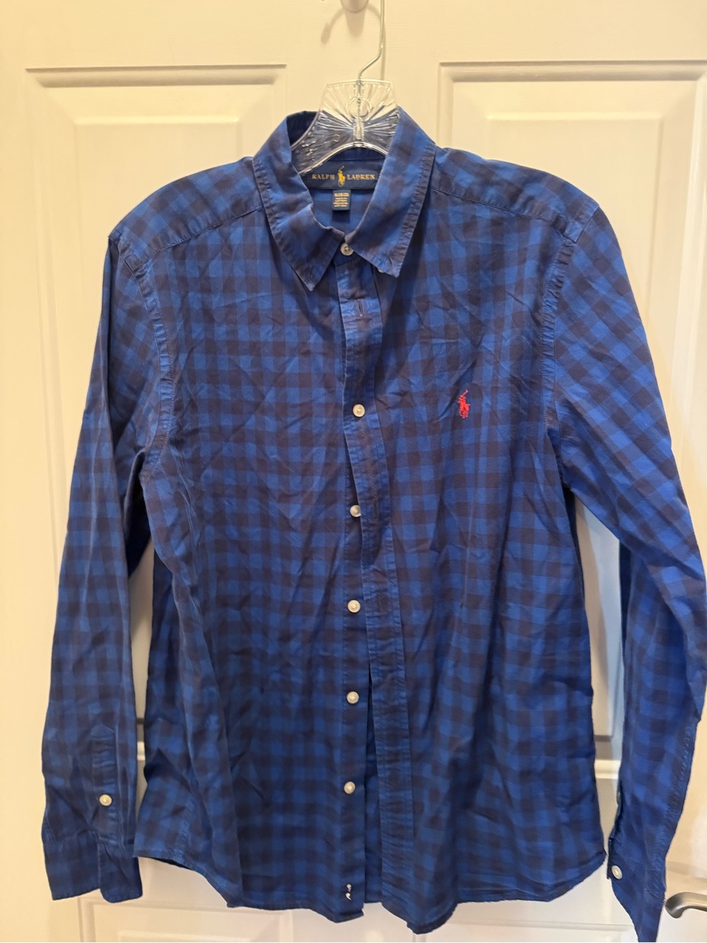 Polo Ralph Lauren youth boys Blue plaid